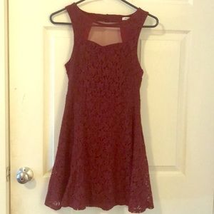 Fit and flair dress